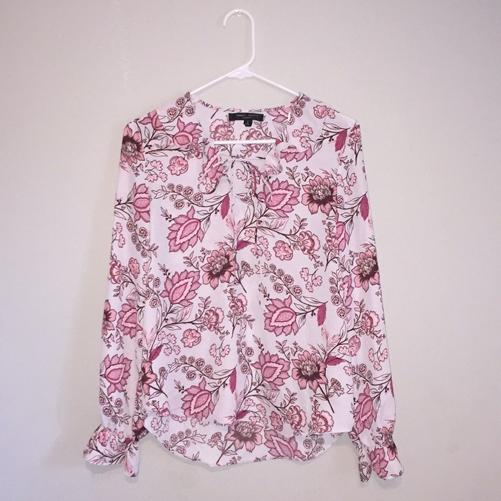 Cute floral blouse